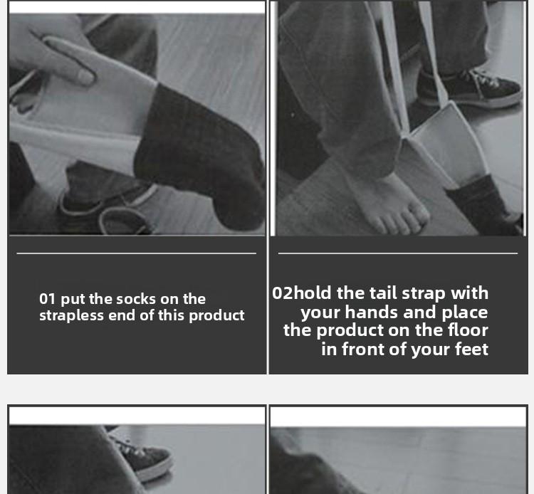 Sock Aid Tool & Shoe Horn Kit for Elderly, Pregnant & Post-Surgery Users, No Bending Required Sock Helper, Easy On Off Sock Assist Device, Convenient Daily Living Aids for Limited Mobility