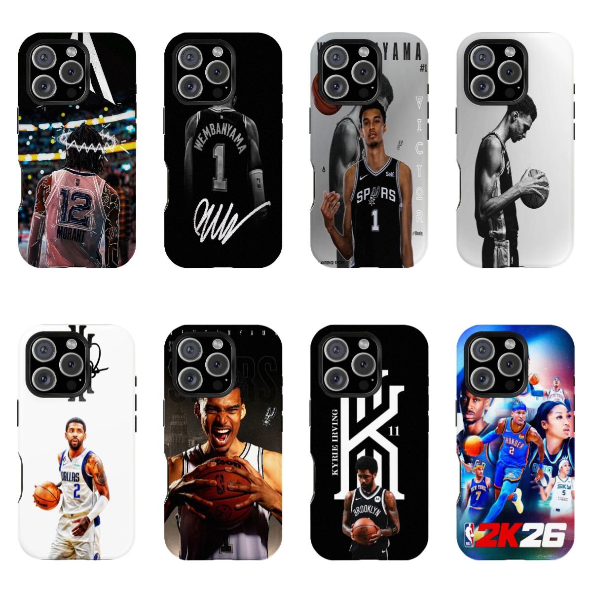 NBA 2K26 Double-layer durable phone Cases For iPhone 17 16 15 14 13 12 Promax Pro Plus, hard shell protection ,Unique design,best Gift