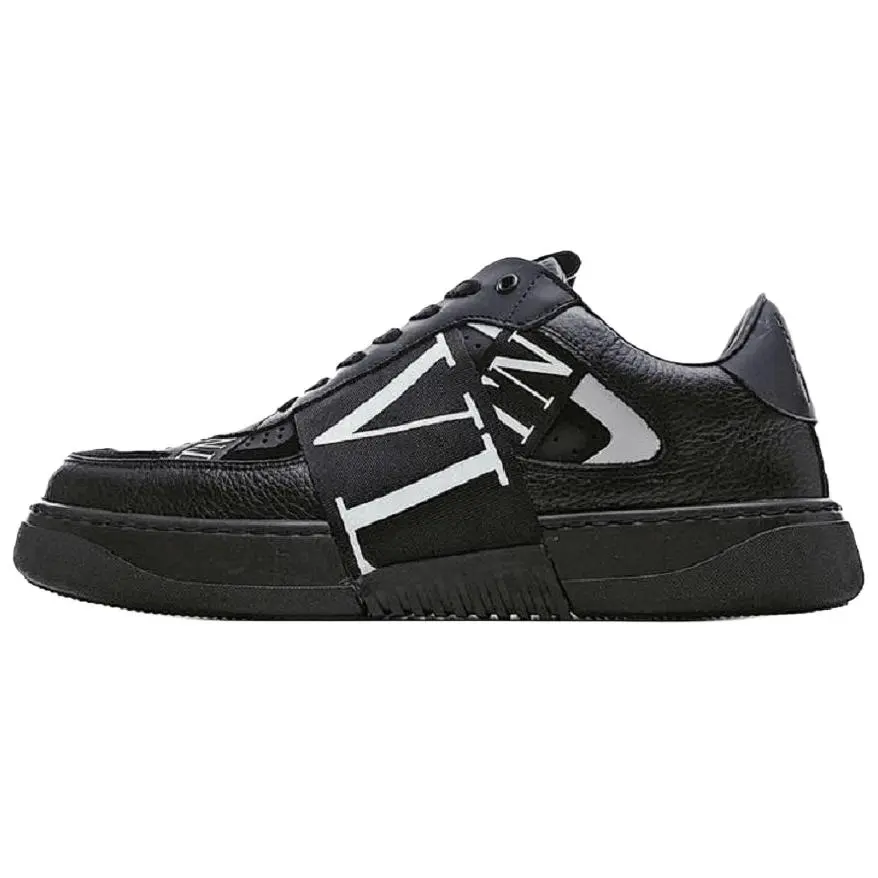 Valentino VL7N Leather Strap Sneakers for Men – Lightweight, Durable, Low-Top Casual Shoes Verifiable, with credentials and supporting global authentication