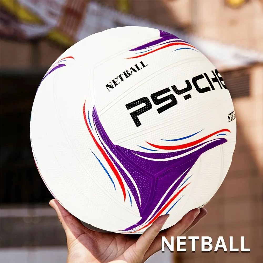5# Netball Wear-Resistant Rubber Material Adult Training Competition Special Ball Indoor And Outdoor Universal Non-Blocking Basketball Wear-Resistant And Durable Suitable for Various Venues Professional-Grade Elasticity Meets Daily Training A