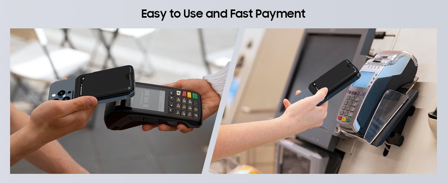 Mag-Safe Wallet Magnetic Wallet for Phone Lightweight Magnetic Phone Pouch Stand Adjustable Leather Mag-Safe Card Holder for iPhone 17/16/15/14/13/12 Series, Not for iPhone 13/12 Mini