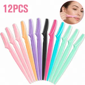 Facial Hair Remover Razor, Portable Dermaplaning Tool for Eyebrows, Peach Fuzz, Upper Lip & Smooth Skin, 1PCS
