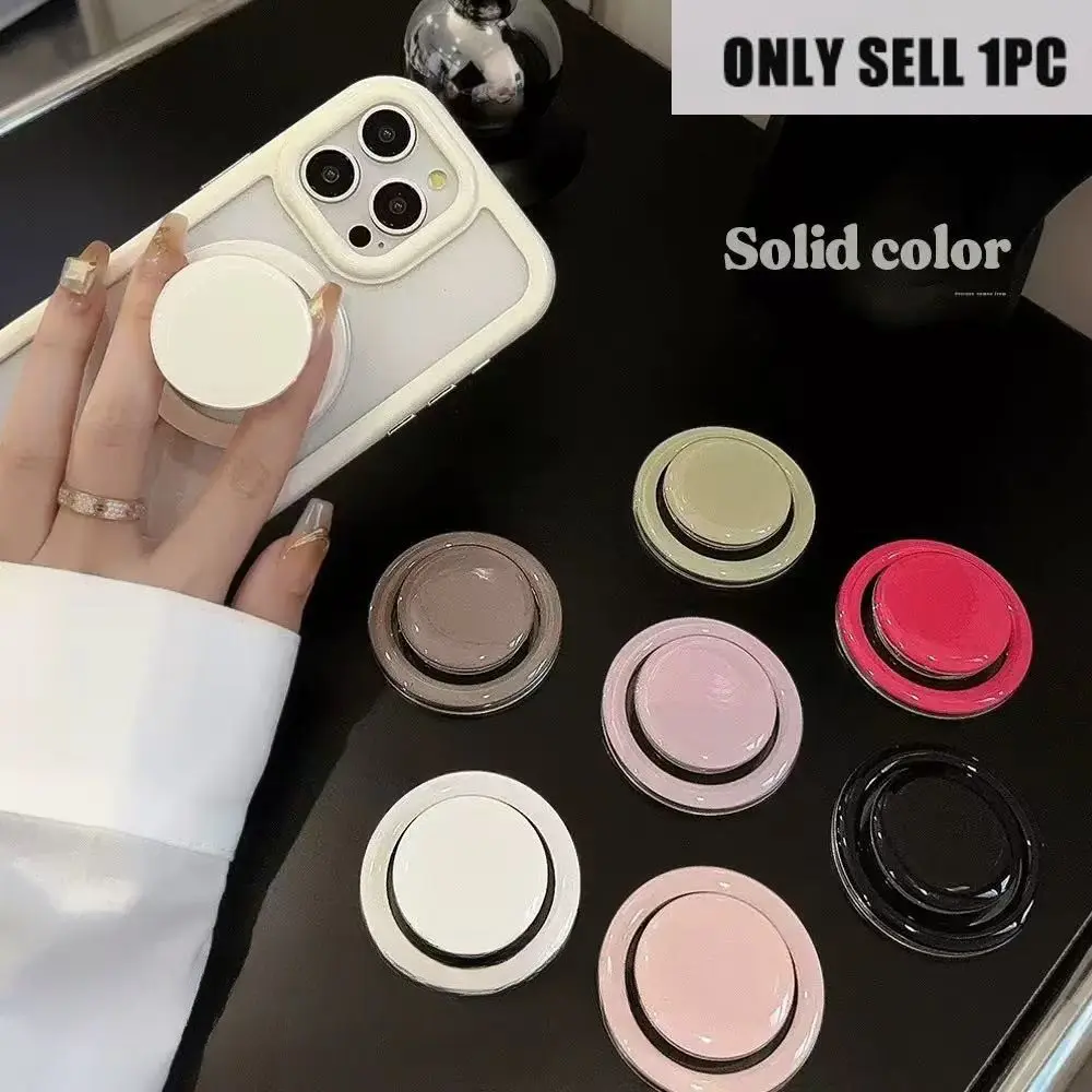 Solid Color Magnetic Phone Stand, Adhesive Power for Apple 17/16/15/14/13/12/11/x Series, PC Material, Suitable for All Mobile Phones, Magnetic Phone Mount
