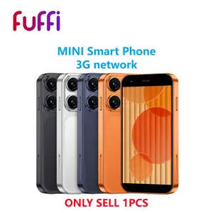 FUFFI Mini Smartphone with 3-inch screen, 2GB RAM + 16GB ROM, quad-core processor, 2MP HD camera, 900mAh battery, dual SIM dual standby 3G network, Wi-Fi/Bluetooth, Android operating system