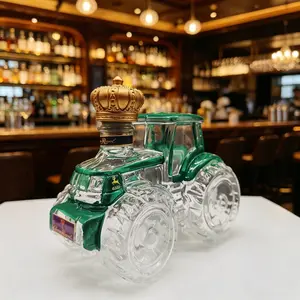 Tractor Whiskey Decanter, Farm Bar Decor, Perfect Gift for Whiskey Lovers & Farmers, Unique Home Bar Accessory