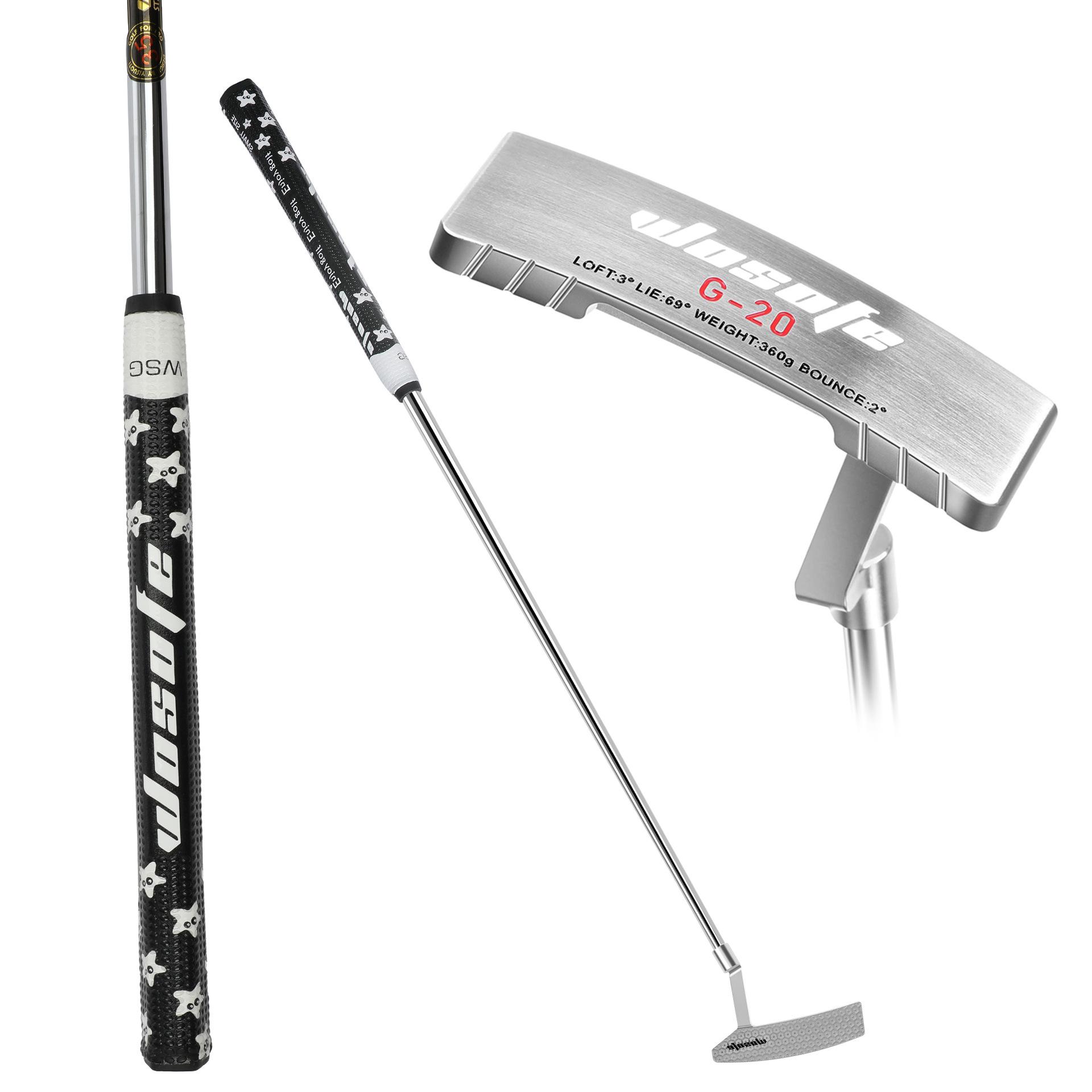 Wosofe G-20 Golf Putter - Men's Single Club - Practice Putter with Low Center of Gravity and High Forgiveness