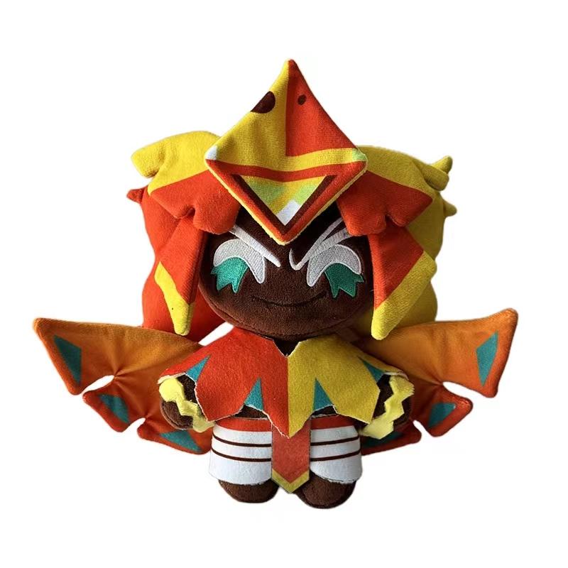 New In Stock Cookie Run: Kingdom Shadow Milk Cookie Anime Figure Plush Toys 25cm Shadow Milk Cookie Doll Custom Toys Kids Gift stuffed