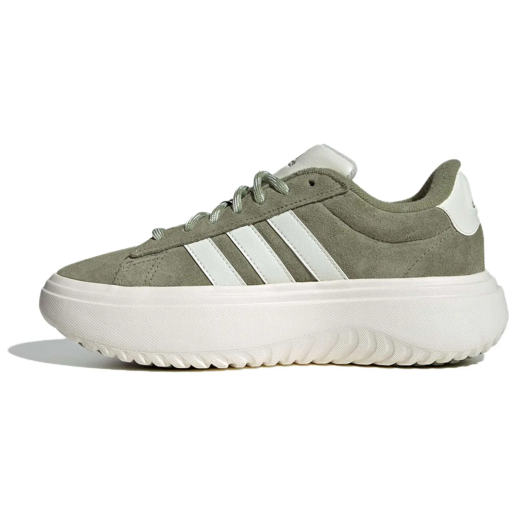 adidas Grand Court Platform Comfortable Versatile Low-Top Lifestyle Casual Shoes IH2431
