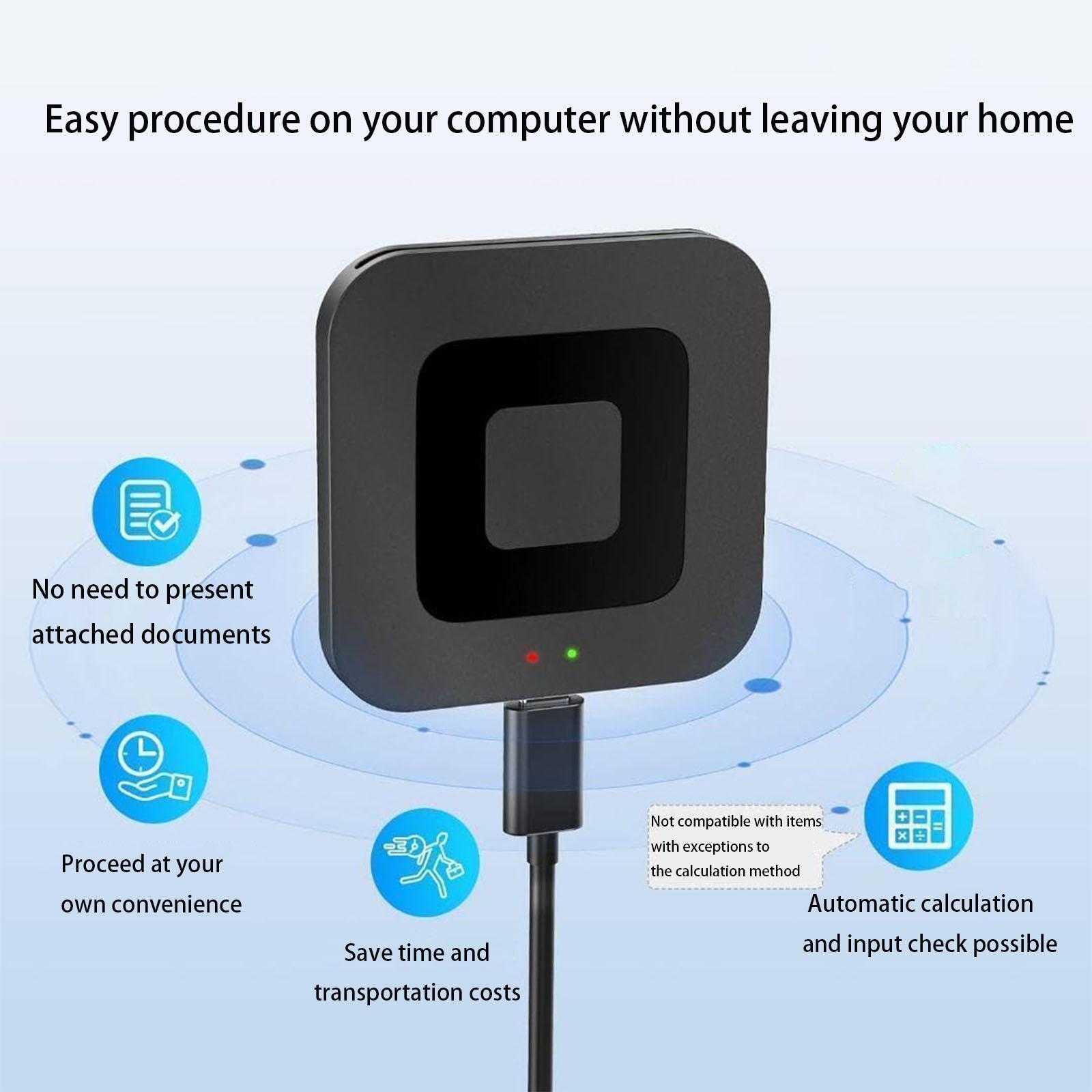 Square Smart Card Reader USB 2.0 ATMC AC DNI IC Bank Card Tax Reporting - E-commerce