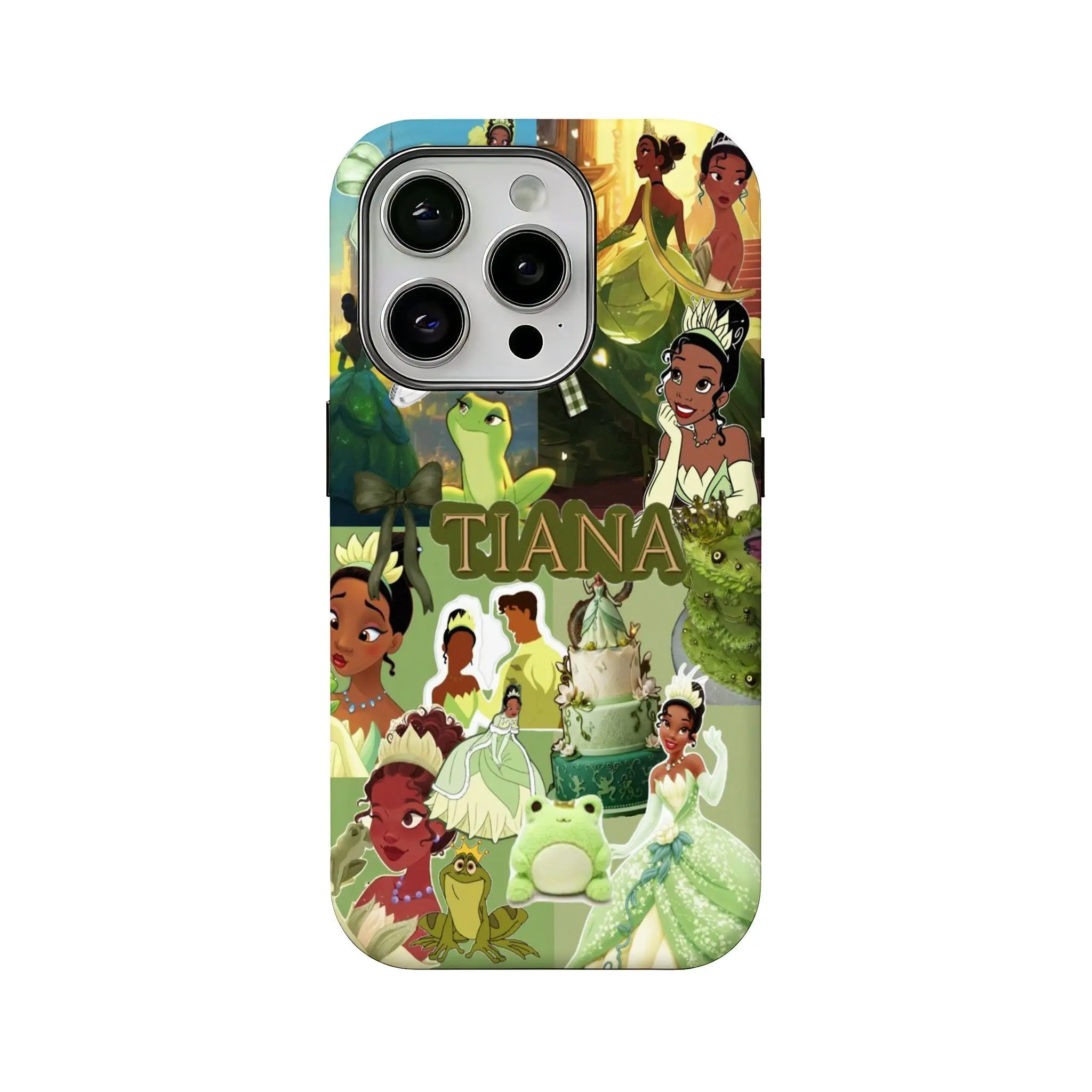 Tiana-Themed Film-Style Smartphone Case - Durable Mobile Phone Casing, Protective Protector Accessory Compatible with iPhone 12-17, Samsung S22-S26 - Ideal for Holiday Gifting