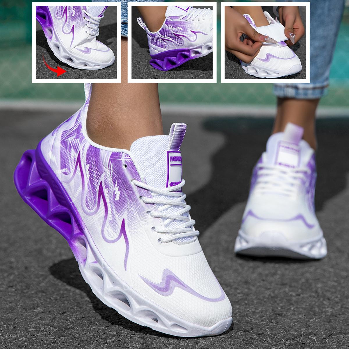 2026 New Glossy Plus Size Casual Sneakers Women's Thick Sole Platform Rocker Shoes Fashion Single Shoes 1212