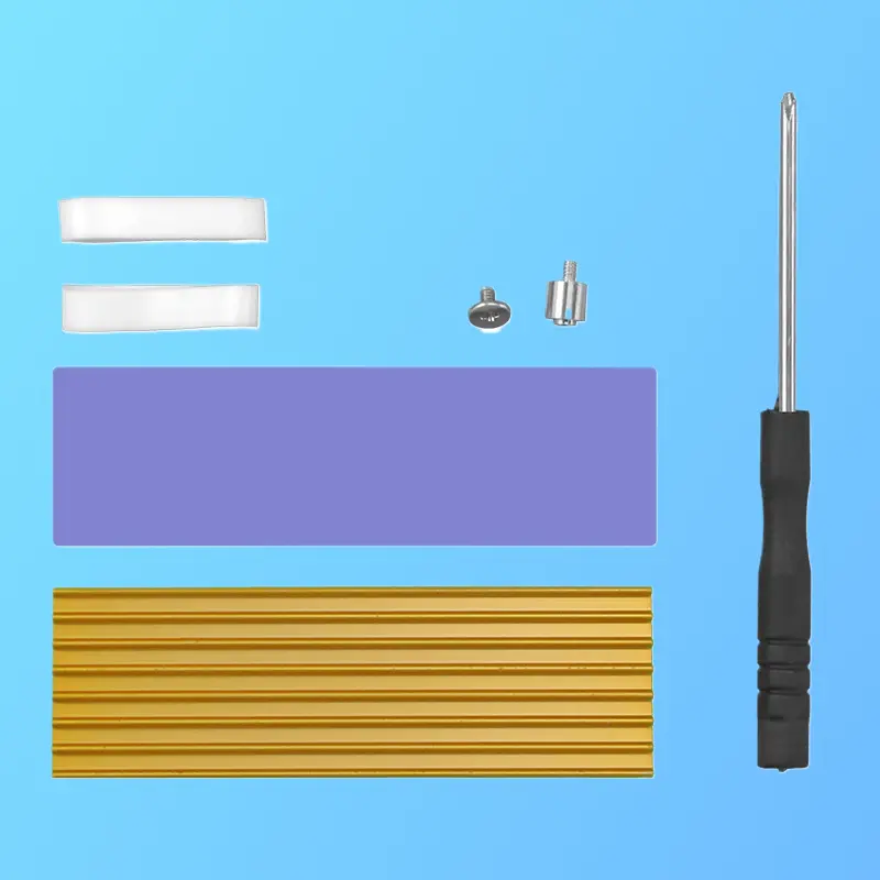 Aluminum Alloy M.2 PCIE SSD Heatsink Cooling Radiator Shield For Solid State Drive