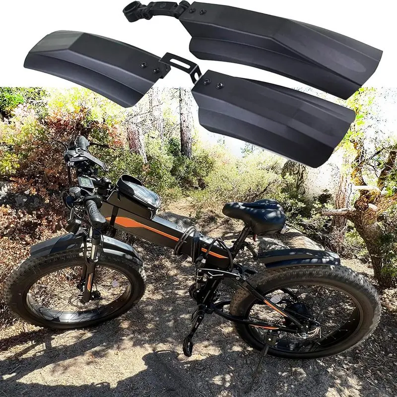 Outdoor sports 26 inch Adjustable Snow Bicycle Mudguard Fat Bike Fender |   Adjustable Bike Bicycle Cycling Tire Front/Rear Mud Guards Mudguard Fenders Set
