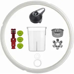 11 count   for  LUX80 8QT Includes Steam Release Handle, Sealing Ring, Float Valve, Anti-Block Shield and Condensate Collection Cup
