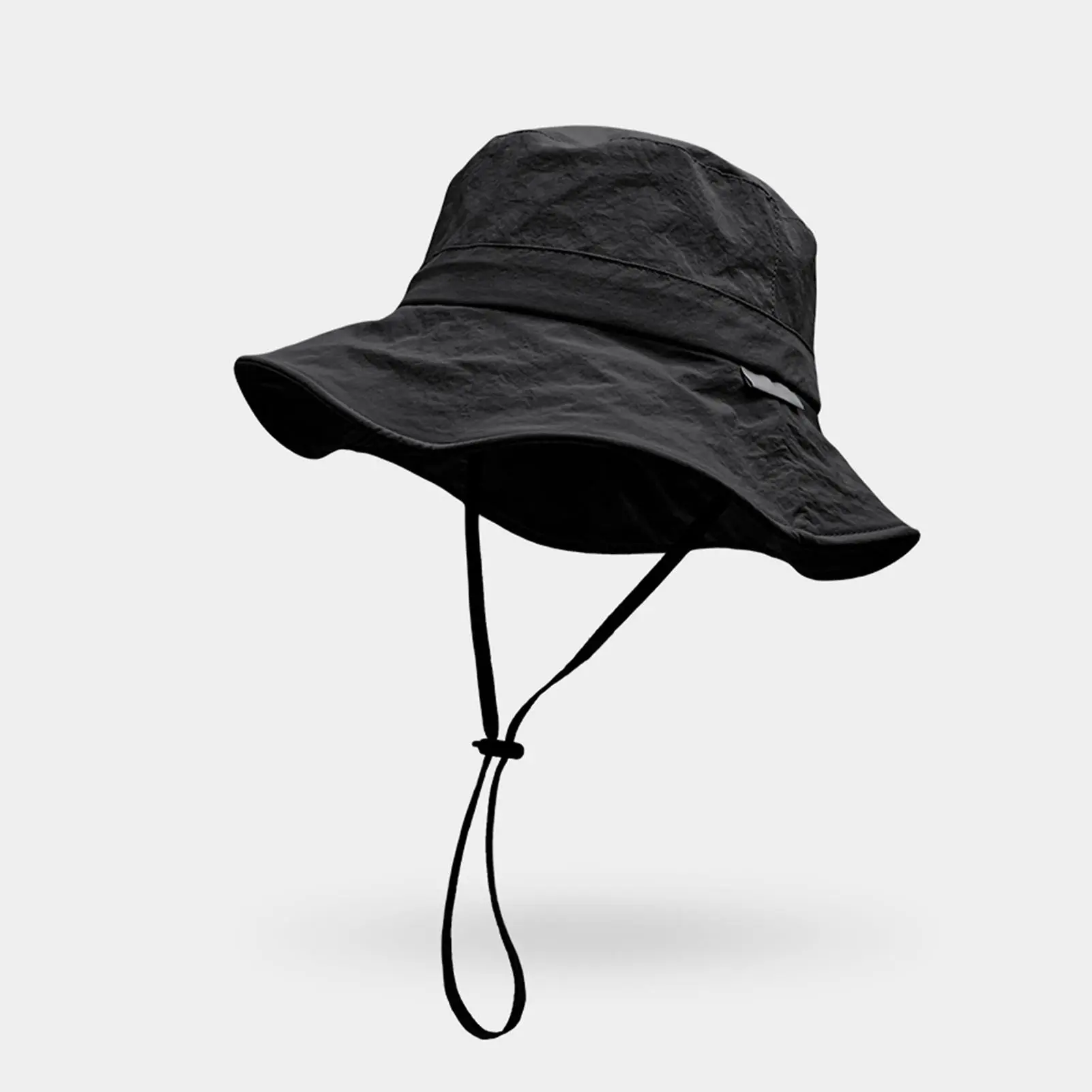 Unisex Polyester Bucket Hat for Adults - Fashion Accessory, 9cm Brim, Lightweight, Waterproof, Packable, Adjustable Chin Strap, UV Solar Protection, Cooling Foldable Sun Visor Hat, Hiking Light Outdoor Use, Ideal Gift, Adjustable Stylish Hat, Casual Sun H