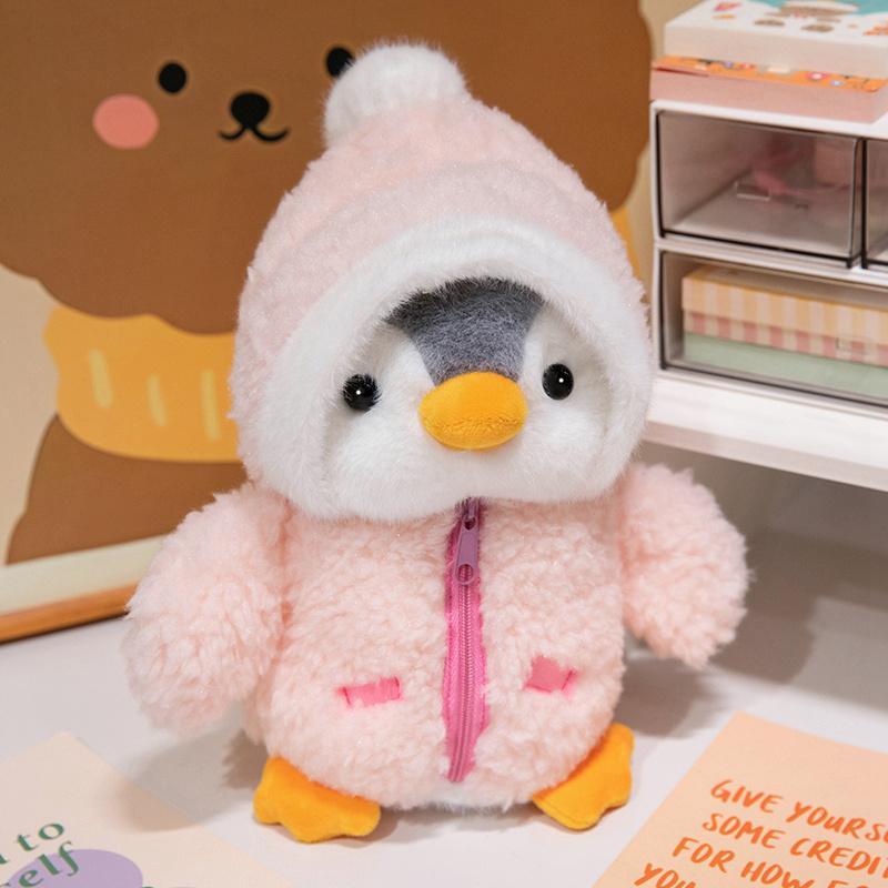 Cute Penguin Plush Toy, 1 Count Soft Stuffed Penguin Doll, Kawaii Penguin Plushie, Appease Doll for Children Birthday Gift, Soft Cuddly Gift