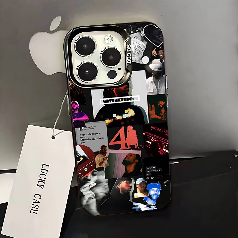 SINGER Partynextdoor COLOURS Black Phone Case Compatible with iPhone 17 16 15 14 13 12 11, Pro, Max, Plus, E, Air, Mini