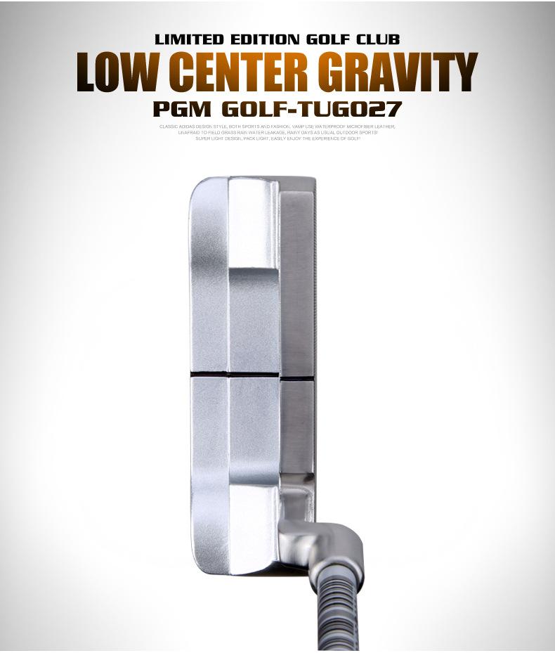 Men's Left-Handed Golf Putter - 950 Steel Shaft, Stainless Steel Putter Head