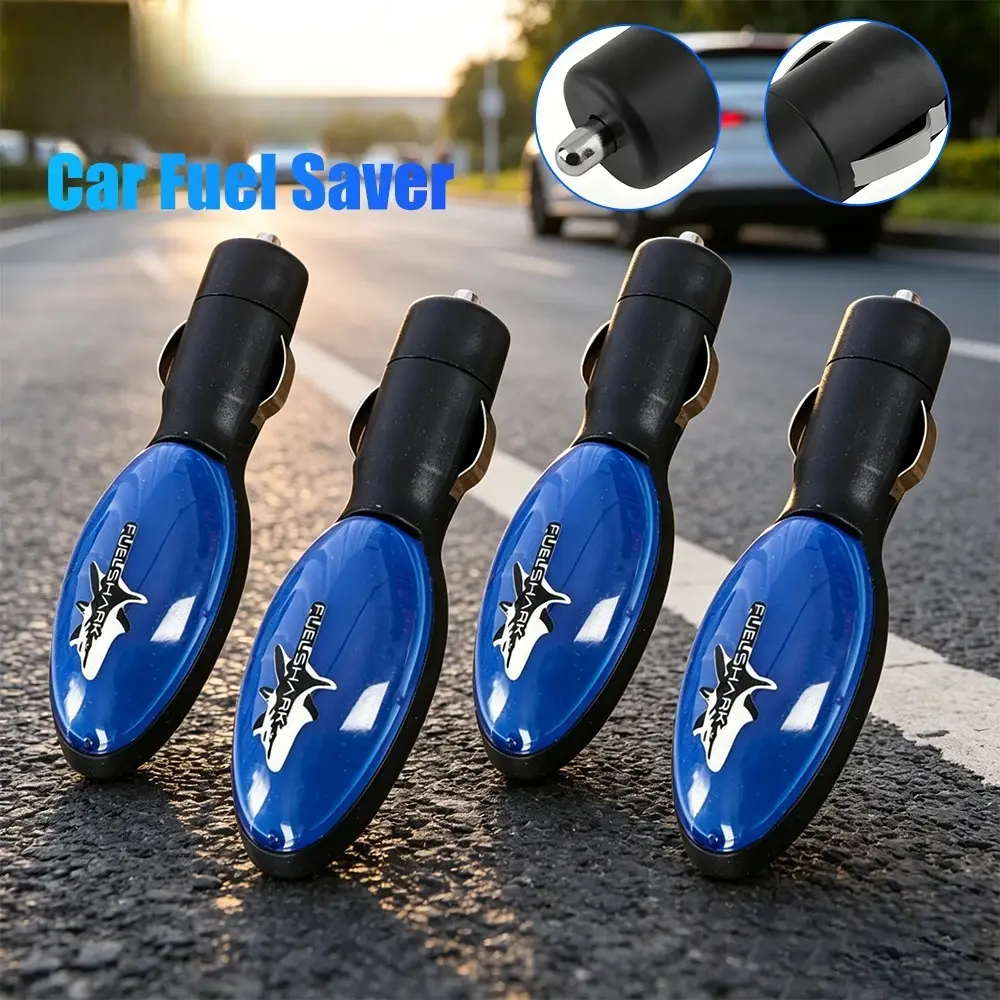 Car Fuel Saver Plug-in Unit - ABS Plastic, 110x80x25mm Compact & Portable Oil Pressure Regulator with Advanced Fuel Additive Technology, Easy Install, Power Boost, Emissions Reduction for Cars (Auto Parts)