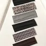 6pcs Retro Striped Polka Dot Leopard Hairbands for Women, High Elastic Sweat-Wicking Breathable Sports Headbands, Versatile Hair Accessories, Headband Set