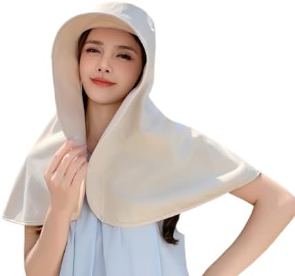 [Mother's Day Gifts]Summer Outdoor UV Protection Sun Hat for Women, Neck Flap Beach Cap, Lightweight & Breathable Wide Brim Design