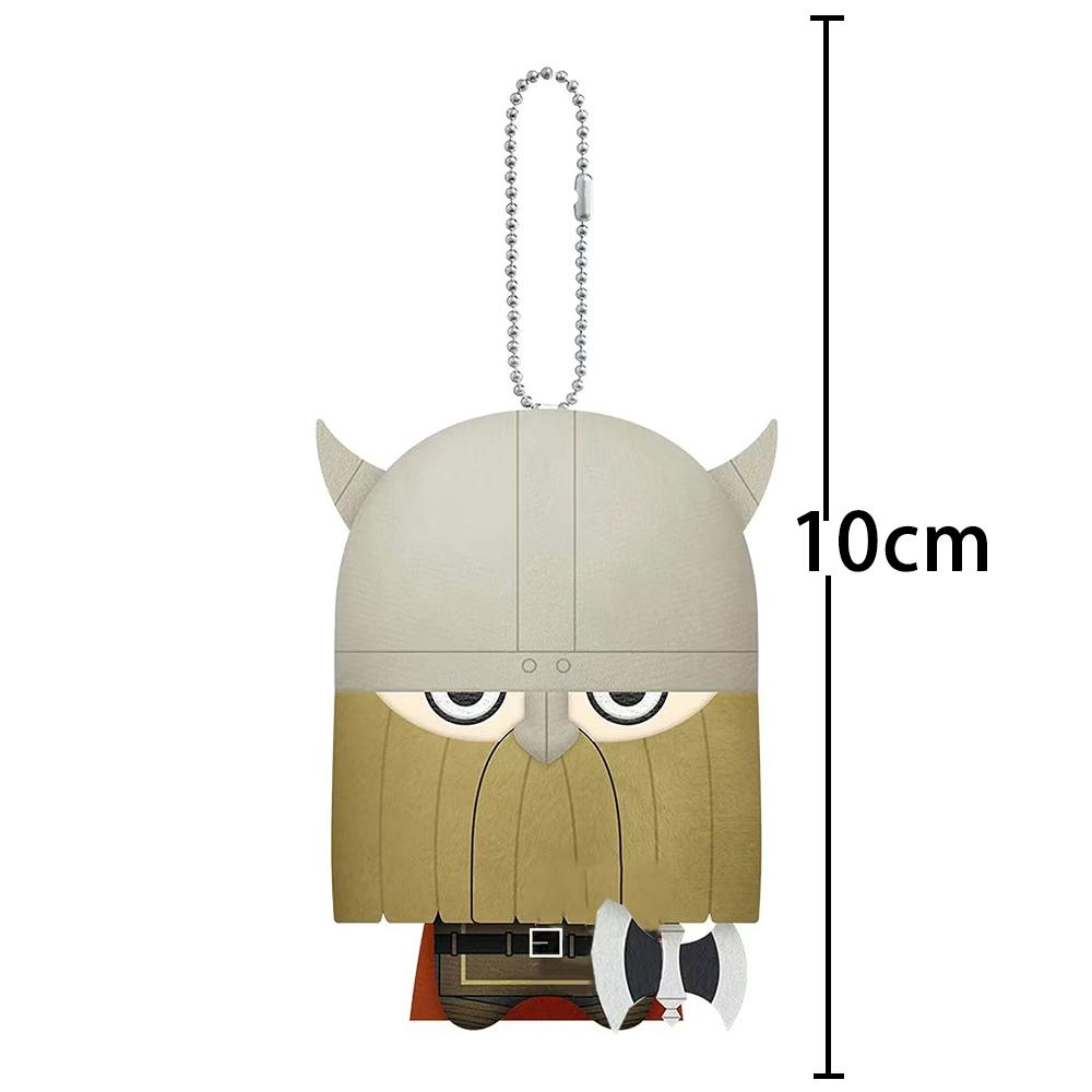 Anime toy Pendant frieren plush Himmel keychain Stark Cartoon Plush Toy Cosplay Soft Plush Stuffed Doll Kawaii Fern plushie Gift