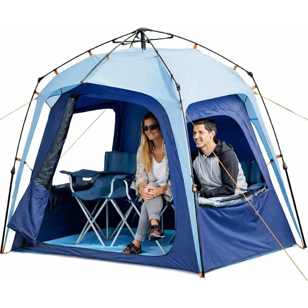 Pop-Up All-Weather Sports Tent - Multipurpose Pod 270 View Multi-Person - Sports Mom and Dad Essentials