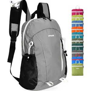 15L Water-resistant Hiking Daypack, Small Backpack Travel Outdoor, Lightweight Day Pack with Tool LoopsGift.