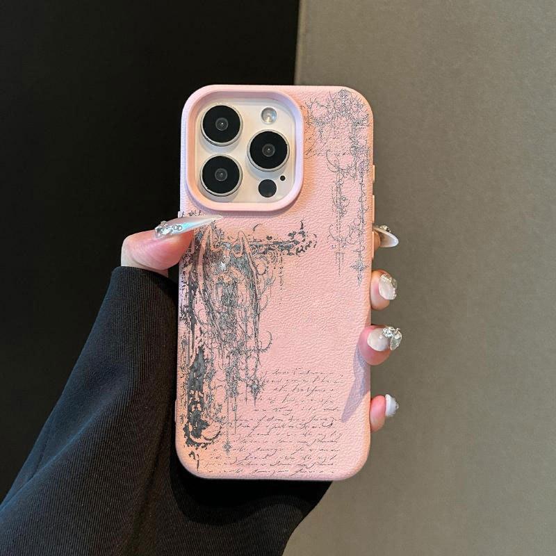 Gothic Black and White Demon Art Design Phone Case For iPhone 17 16 15 14 13 12 11 Pro Max Plus Air - Top Fan's Phone Case Cover as Perfect Gift Compatible with Samsung Galaxy S25