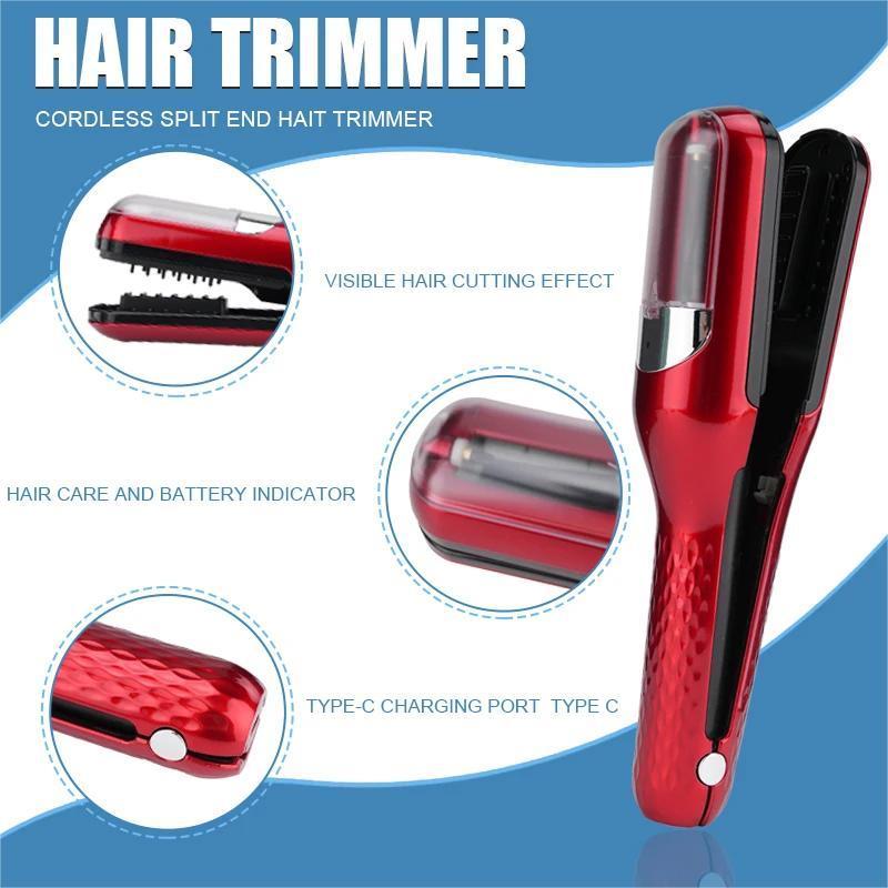 furcation trimmer, a professional barber tool, is a portable and easy-to-use furcation remover for smooth and healthy hair repair, suitable for all hair qualities.