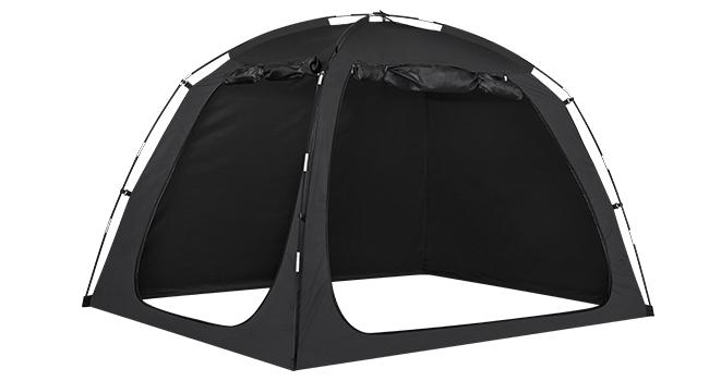 Bed Tent Full Size Bed, Light Reducing Sleeping Tent Lightweight Indoor Tent Breathable Privacy on Bed with 2 Doors for Adults Kids Autism (Full, Black)