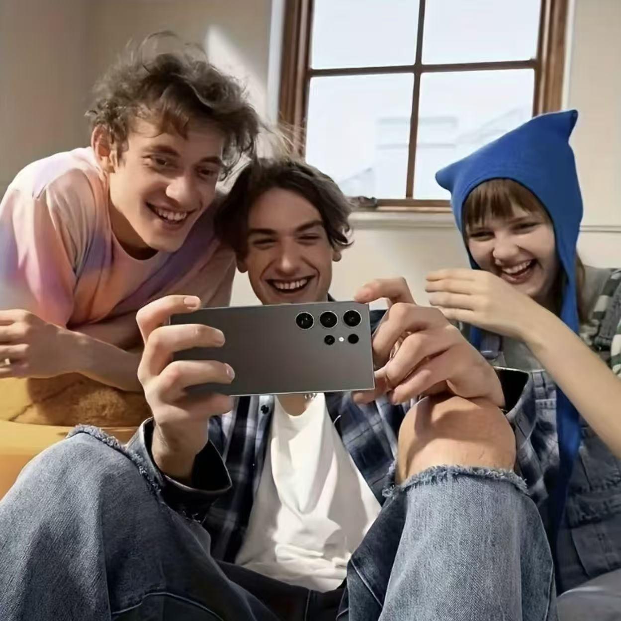 New 2026 Android Smart phone,Type-C Charging Cable, Case, 6.8-inch Display Screen Protector,  Stylus, Earphones,  Screen Protector - Perfect Holiday Birthday Gift