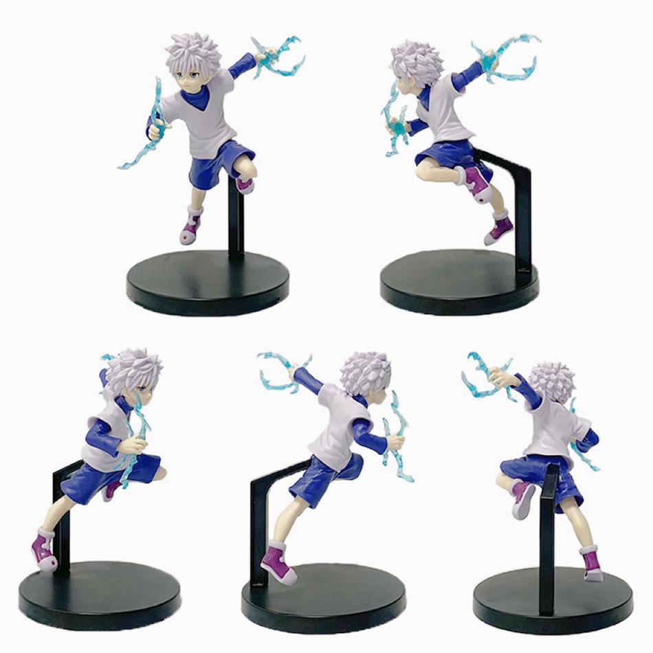15-23cm Hunter x Hunter Chrollo Lucilfer Anime Figure Hisoka  Action Figure Killua Zoldyck Kurapika Figurine Collectible Model T