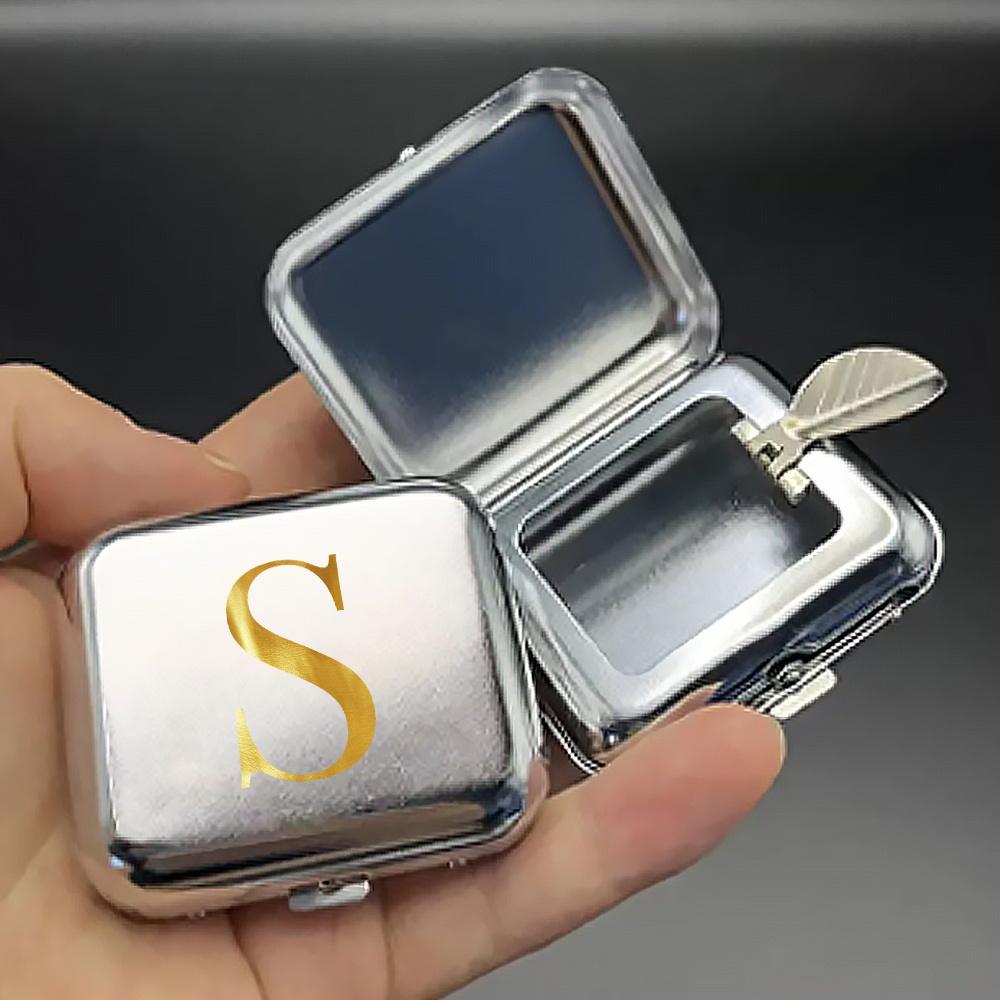 portable cigarette holder Portable Mini Metal Ashtray, Windproof Stainless Steel Car Ashtray with  Leak-proof Lid, Compact Cigarette Holder for Outdoor Camping & Travel Use,  Decor, Home Decor Accessory