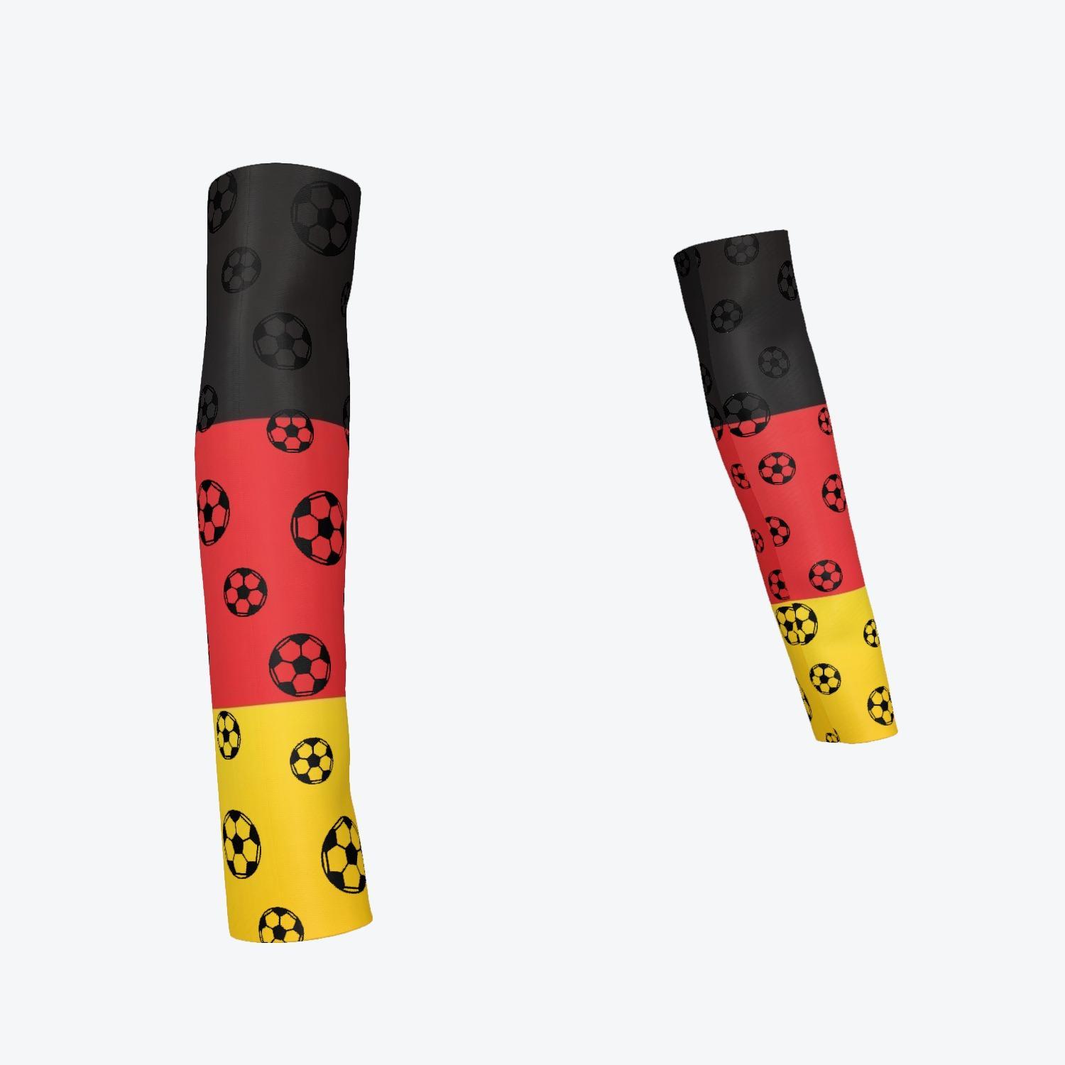 2026 World Cup Fan Arm Sleeves Sun Protection Breathable Stretch Team Spirit Wear Soccer Stadium Accessories For Usa Mexico Canada Supporters