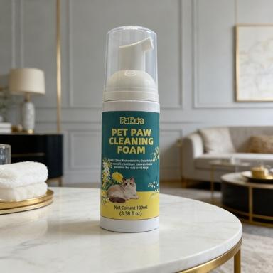 Paika Pet Foot Care Mousse, Natural Herbal Formula, Gentle & Effective, Ideal for Daily Use, Promotes Healthy Paws, Easy Application