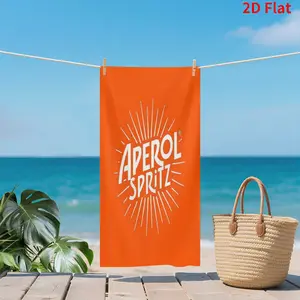 1PC Aperol drinkglas Beach Towel Sized 27.6*55.1 Inch Super Soft, Quick-Dry, Durable, Absorbent&Machine Washable, Perfect Ideal  Gifts for Summer Travel, Pool, Gym, Yoga, Spa
