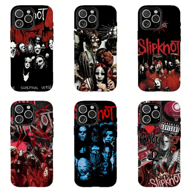 Slipknot Nu Metal Band Collage Phone Case,Heavy Metal Fan Aesthet,For iPhone 17 Pro Max 16 15 14 13 12 11 8 7 Plus Pro Max/X/XS/XR and for Samsung S21 S22 S23 S24 S25 S26 Fe/Plus/Ultra,Best Gift Idea For Yourself, Partner,Family&Friends, Protection Casing