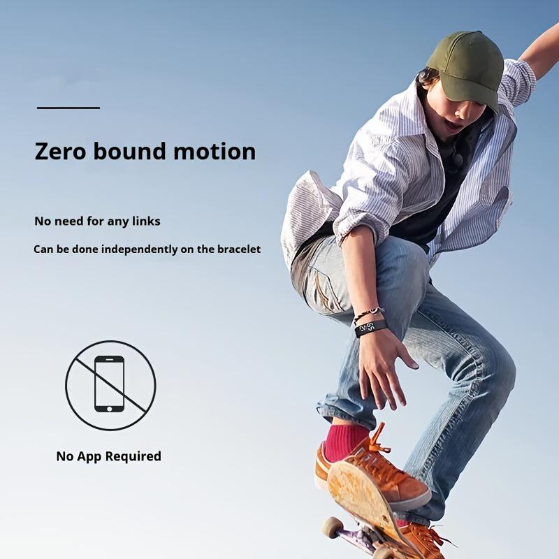 New multi-functional, simple and fashionable electronic watch, alarm clock, pedometer, timer, luminous, fashionable sports multi-functional wristwatch, holiday gift, suitable for any scene - a wristband is included as a gift