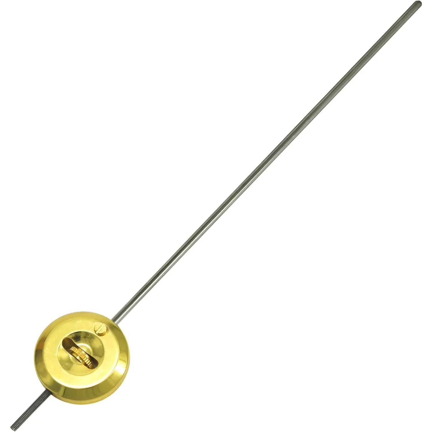 Adjustable French Clock Pendulum 32mm Brass Bob with 230mm Steel Rod