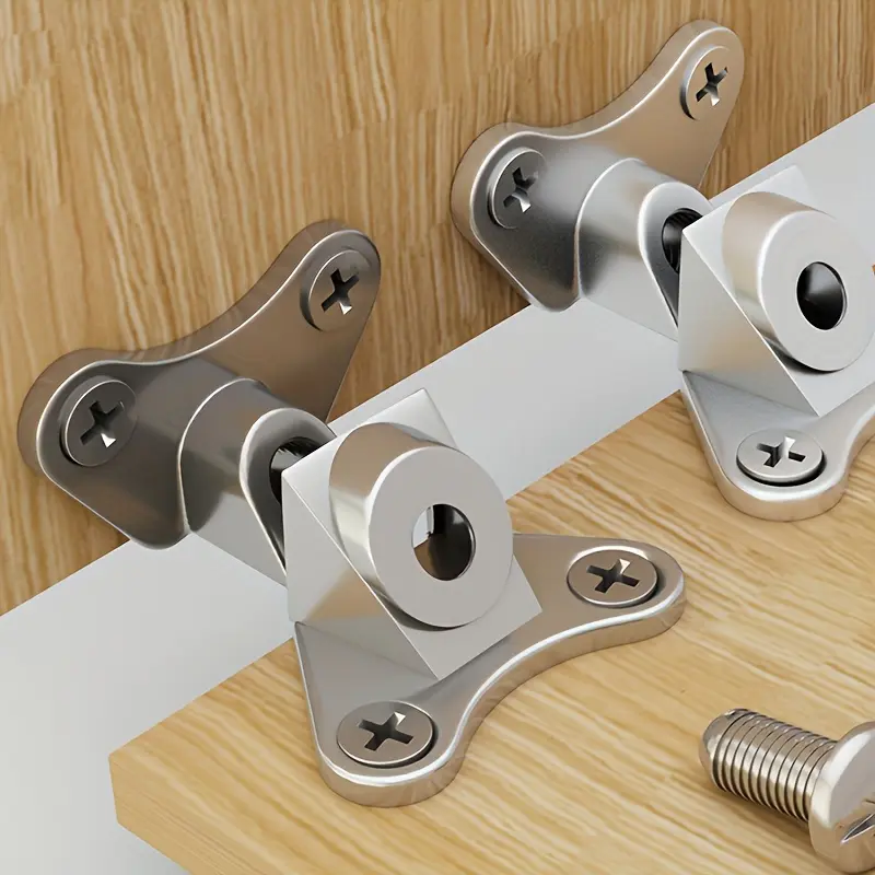 10pcs Metal L-Shape Brackets with Screws, Butterfly Corner Connectors for Cabinets, Drawers, Wardrobes, Durable and Corrosion-Resistant