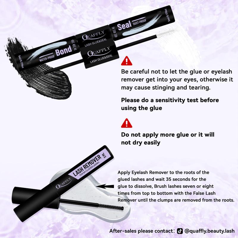 Mixed Length Individual False Eyelashes Kit with Tweezers, Glue & Glue Remover, 360pcs/set Natural Look Eyelashes Kit, Eyelashes Extensions, Cluster Lashes Kit, Eyelash Tools, Lash Clusters, Cosmetic, Eye Makeup Products, DIY Lash Kit