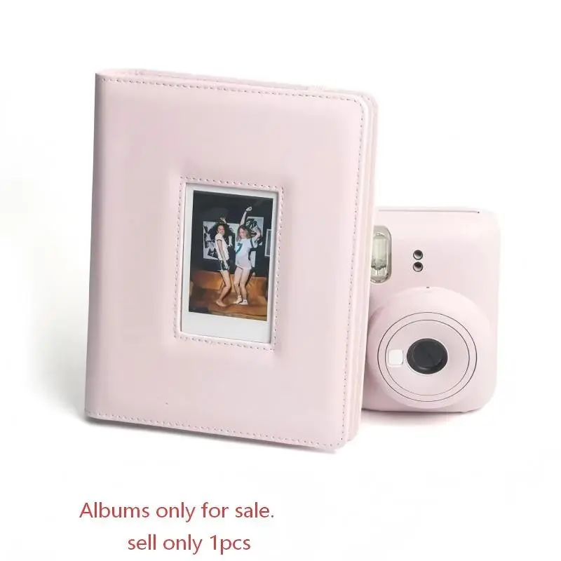 288 Pockets Instant Camera Photo Album Stamps Collection Book 3 Inch Pictures Storage Silicone Case for Fujifilm Instax Mini 12/11/9
