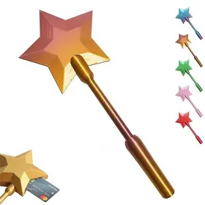 3D Printed Contactless Payment Wand, Starlight Credit Card Tap Wand Holder, Convenient Card Swiping Accessory for Daily Use