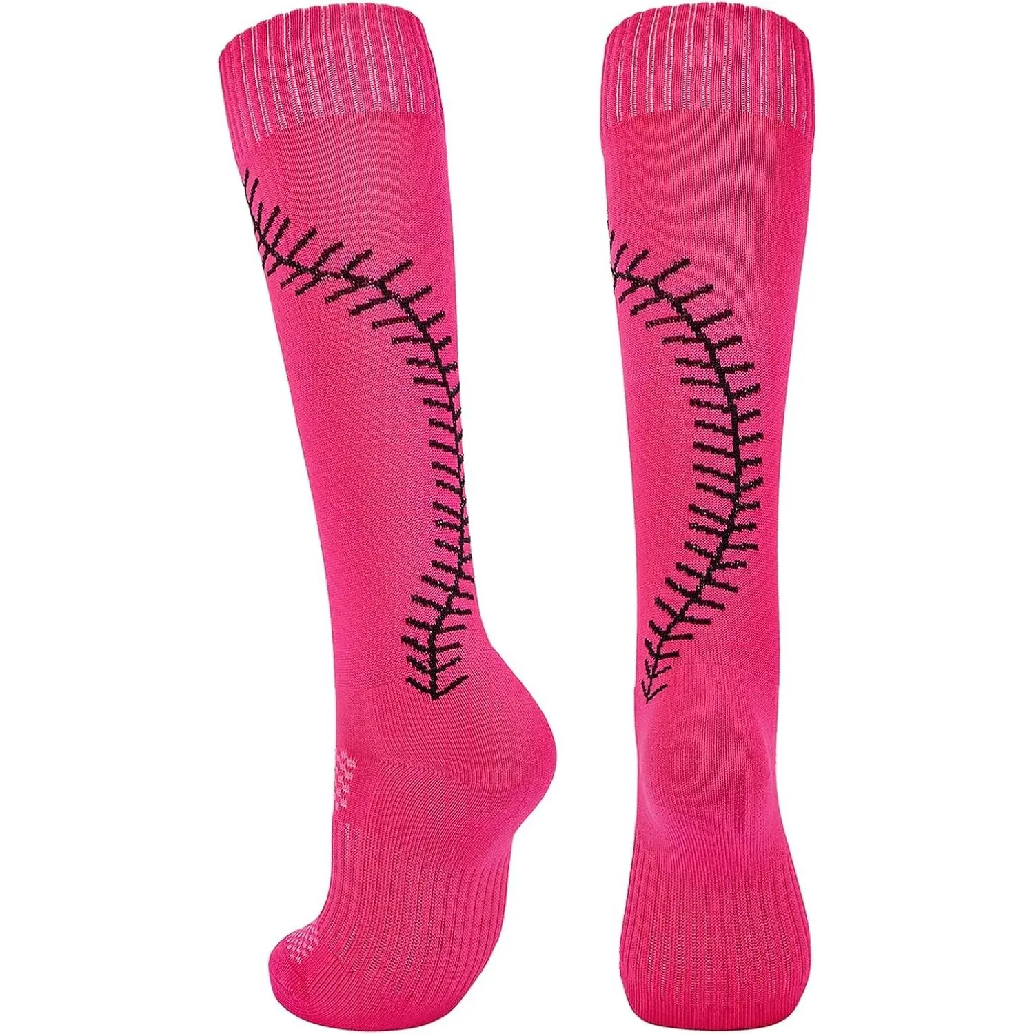 Softball Socks for Youth Girls & Adult Baseball Softball Socks Athletic Socks with Stitchs Youth Girls