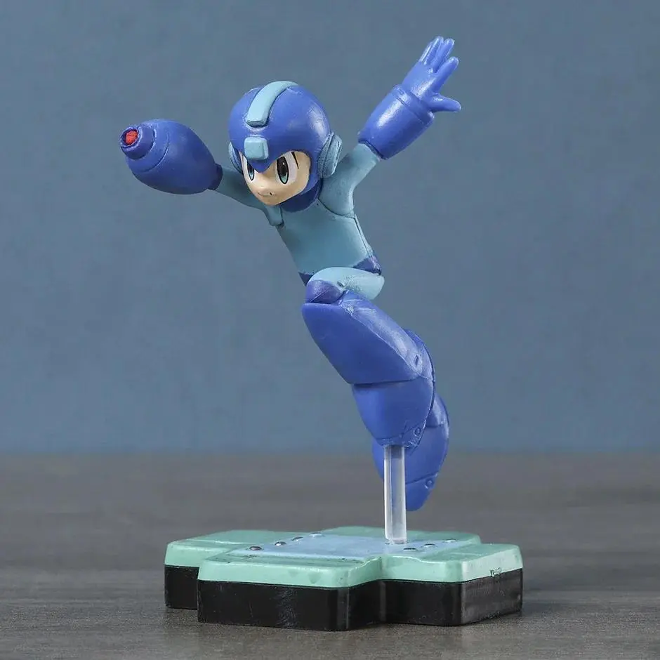 2026 new hot item ROCKMAN Mega Man Gamestop Exclusive Figurine PVC Model Toy Doll Collectible Decoration Desktop Gift