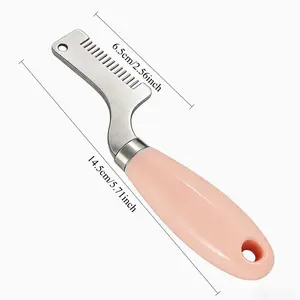 1pc Plastic Handle Kitchen Utensils Scallion Chopper, Herb Cutter - Efficient Garlic Mincer for Home, Restaurant Meal Prep