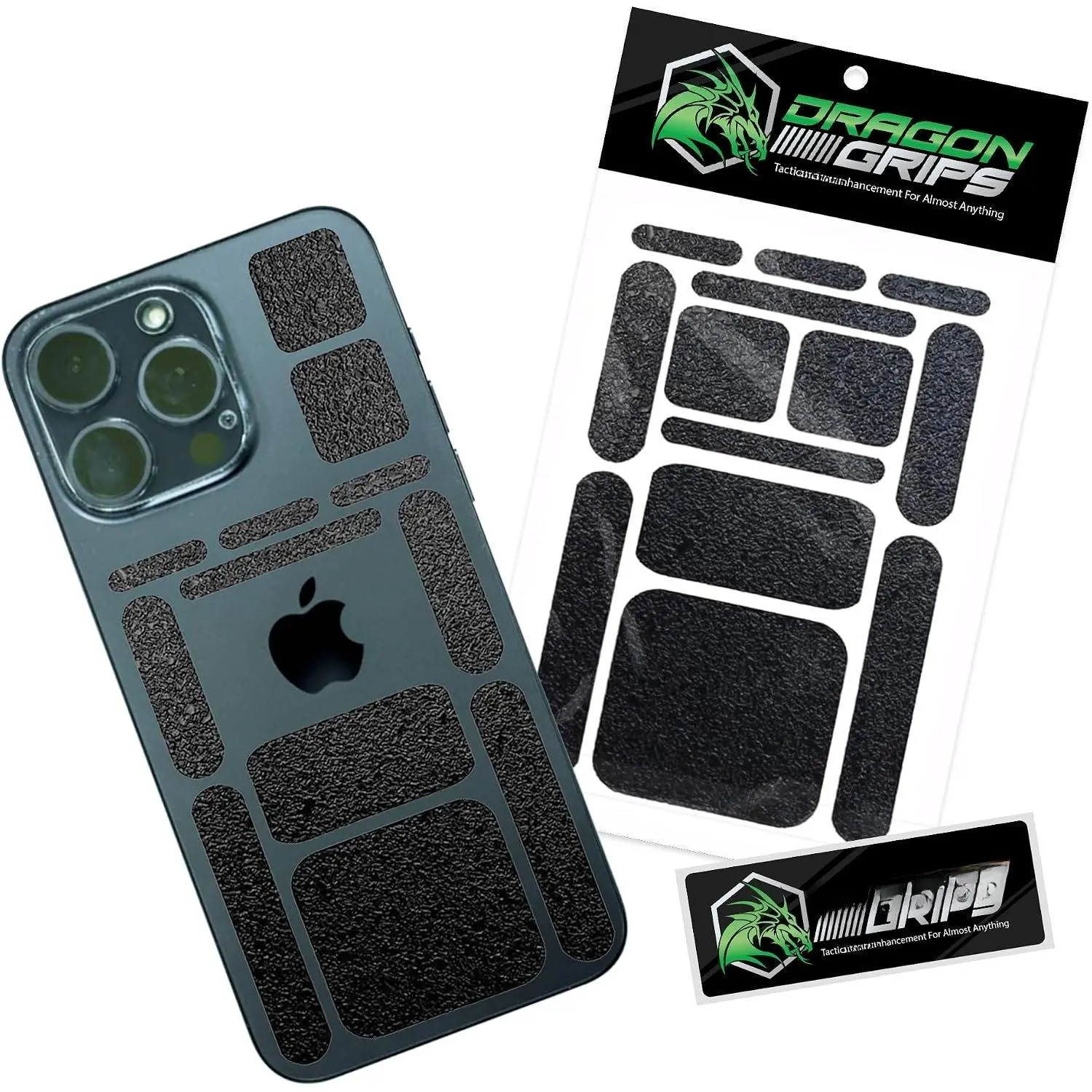 13 count Rubber Grip Tape, Non-Slip Adhesive Phone Grip Stickers | Rubberized grip tape for phone cases,  grip tape, gaming controllers, laptops, , and tools for traction and control