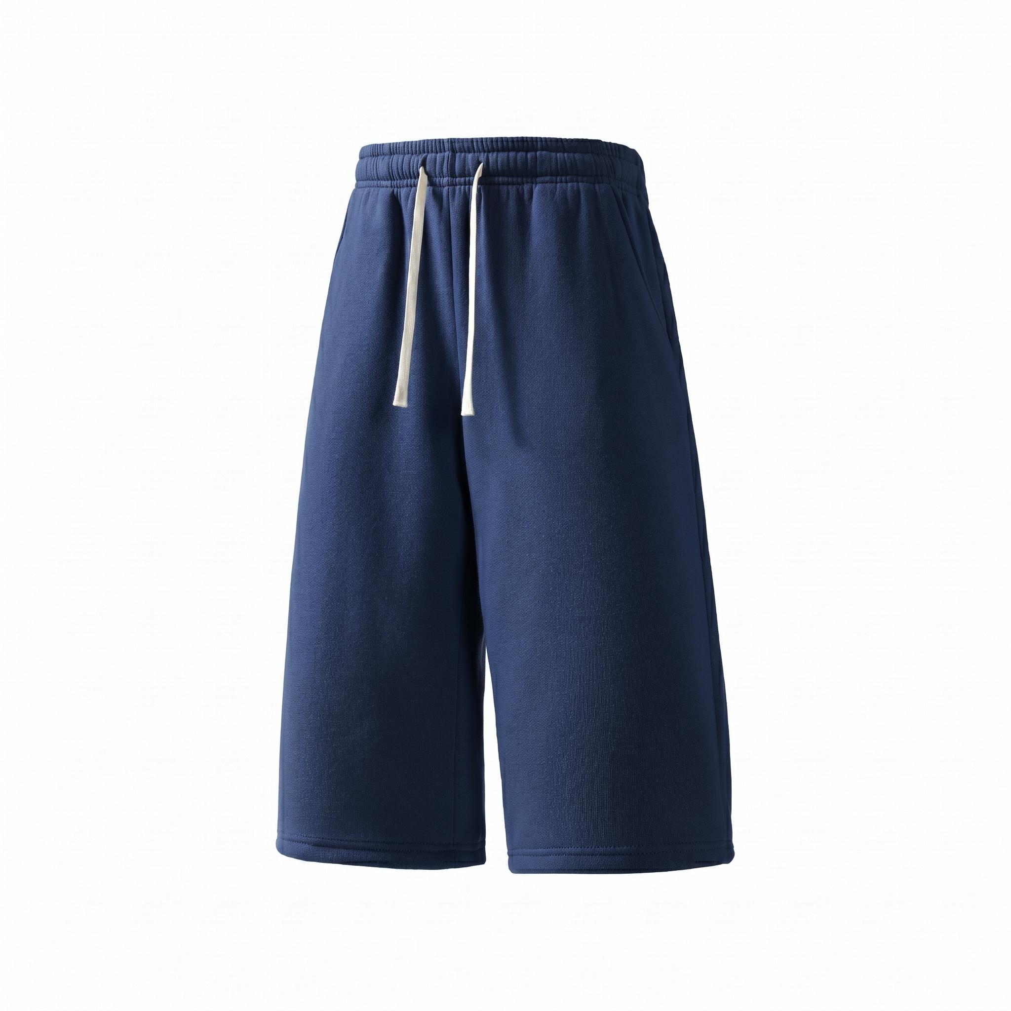 4-Pack Summer Vibes Men’s Baggy Knee-Length Sweat Shorts - Drawstring Long Shorts, Hip Hop Urban Streetwear, Summer Casual Shorts