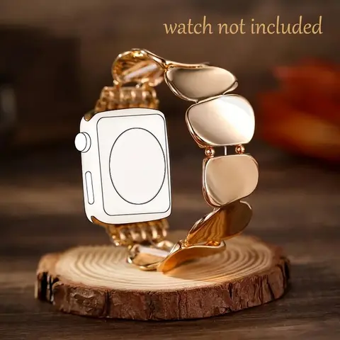 High-End Metal Elastic Apple Watch Band, Fits 38/40/41/42/44/45/46/49mm, Fashionable Couple Strap for Apple Watch Series 1-10, Smart Watch Straps, Smartwatch Accessories (Band Only)